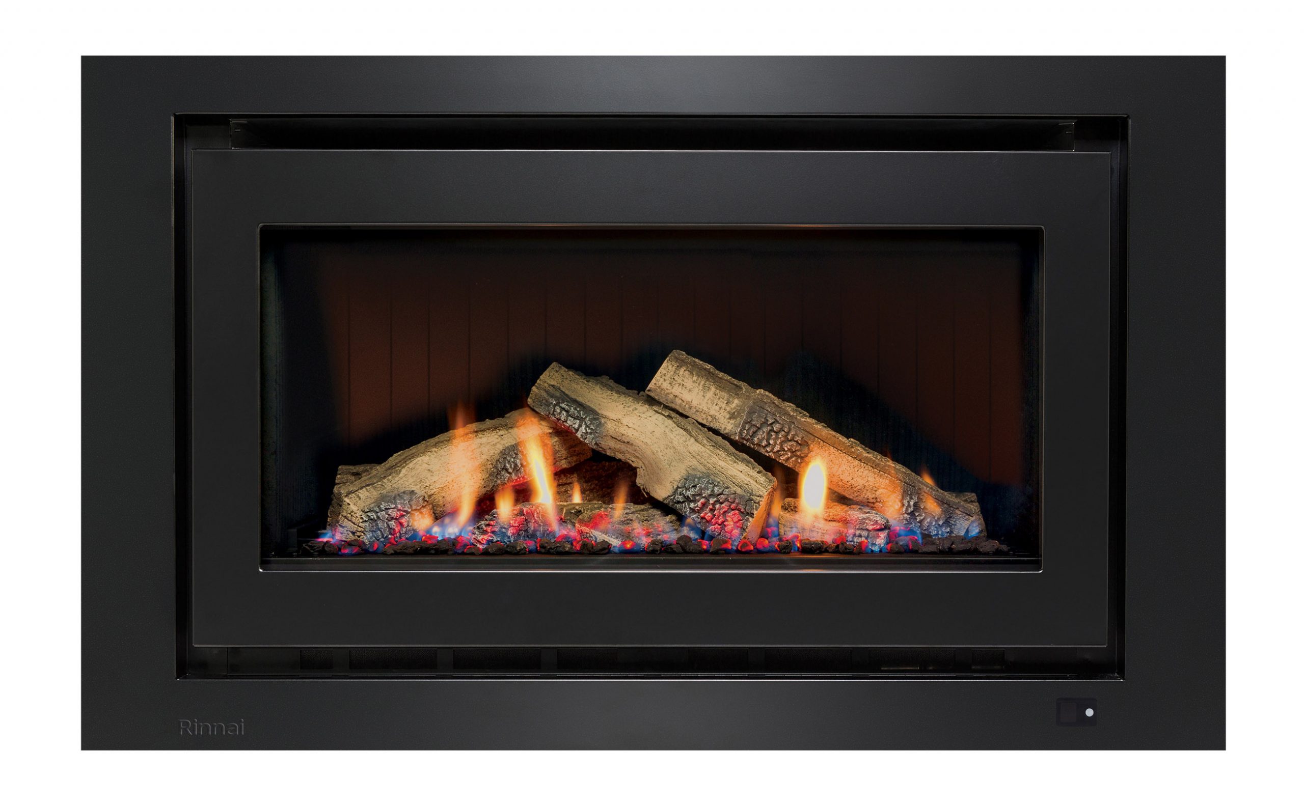 Rinnai 950 Gas Fireplace Heating Outdoors