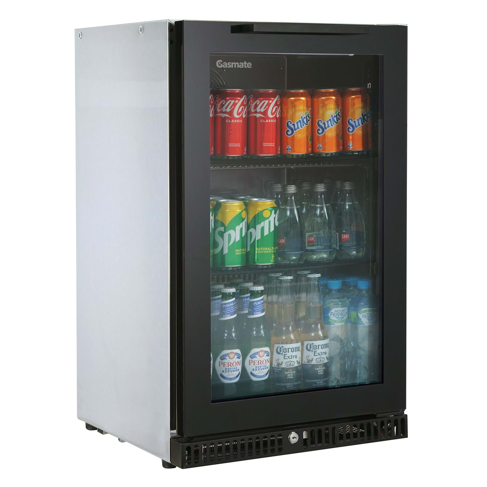 bfr1088 gasmate single door bar fridge with drinks 09 web