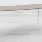 Alfie Polywood 1800mm Outdoor Dining Table - Bone White