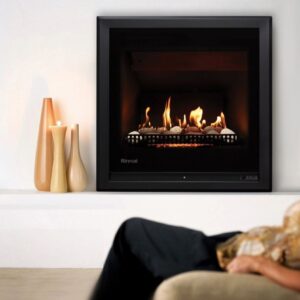 Rinnai 650 LPG Inbuilt Gas Fireplace