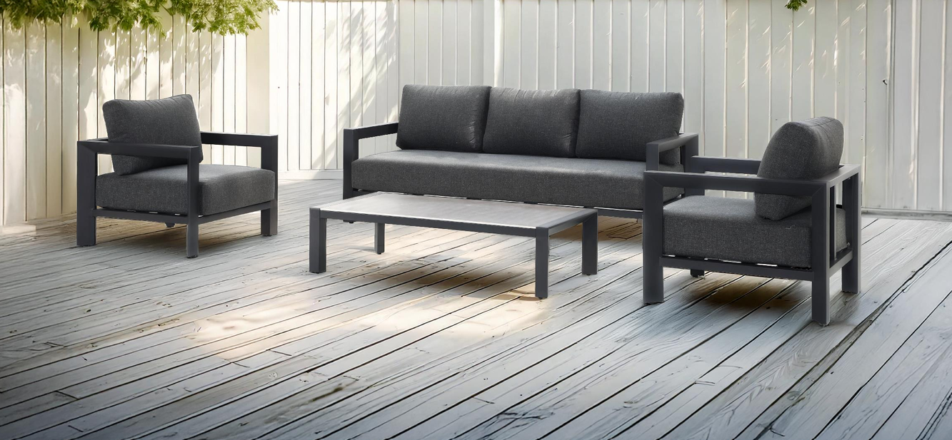 atlanta 4 piece gunmetal